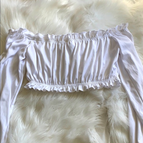 SOLD Brand New 🏴‍☠️ Pirate peasant crop top 🏴‍☠️ - Picture 3 of 3